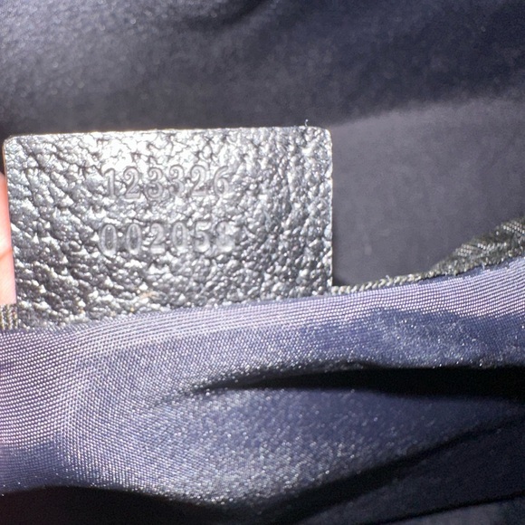 Authentic Gucci Canvas BlK diaper bag - Picture 8 of 8